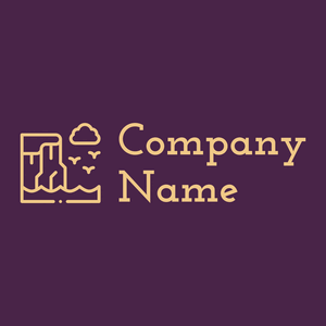 Cliff logo on a Castro background - Ecologia & Ambiente