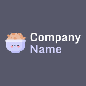 Oat logo on a Smoky background - Agriculture