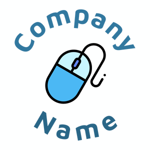 Mouse logo on a White background - Tiere & Haustiere