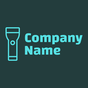 Flashlight logo on a Elephant background - Construction & Outils