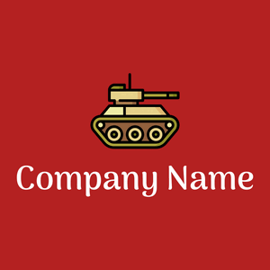 Tank logo on a Fire Brick background - Automóveis & Veículos