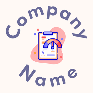 Consumer logo on a Seashell background - Abstrait