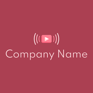 Live streaming logo on a Night Shadz background - Comunicaciones