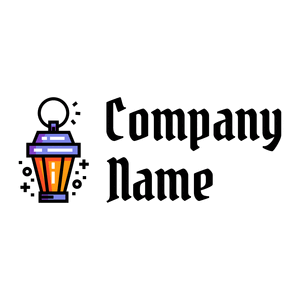 Lantern logo on a White background
