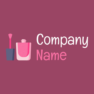 Nail polish logo on a Cadillac background - Construction & Outils