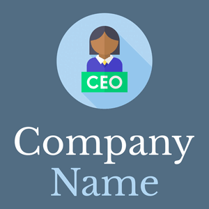 Ceo on a Kashmir Blue background - Handel & Beratung