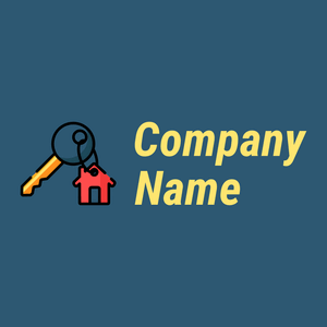 Contract logo on a Chathams Blue background - Bienes raices & Hipoteca