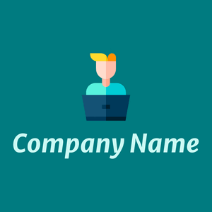 Blogger logo on a Teal background - Unterhaltung & Kunst
