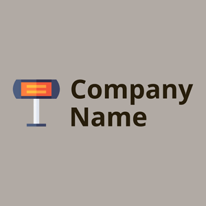 Heater logo on a Cloudy background - Médicale & Pharmaceutique