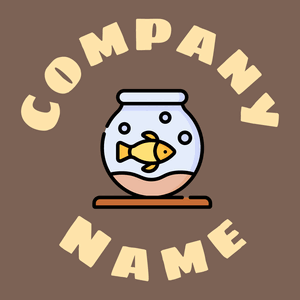 Fish bowl on a Roman Coffee background - Animaux & Animaux de compagnie