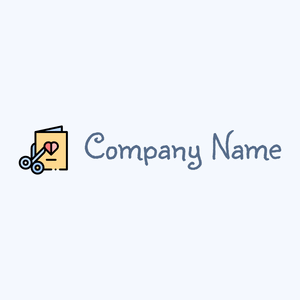 Greeting card logo on a Alice Blue background - Construcción & Herramientas