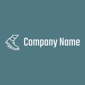 Jogging logo on a Bismark background - Domaine sportif