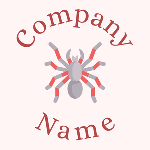 Tarantula logo on a Snow background - Animais e Pets