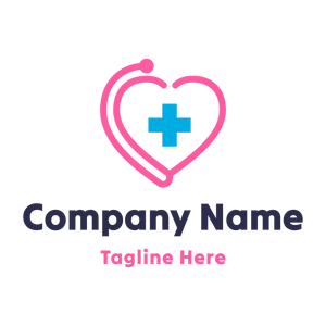 medical heart and cross logo - Medizin & Pharmazeutik