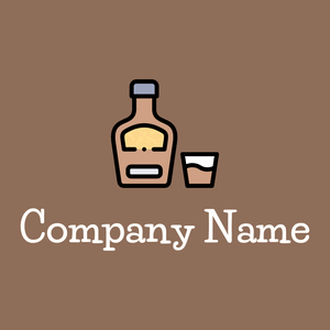 Whisky on a Beaver background - Alimentos & Bebidas