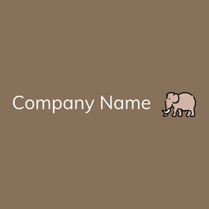 Mammoth logo on a Cement background - Animali & Cuccioli
