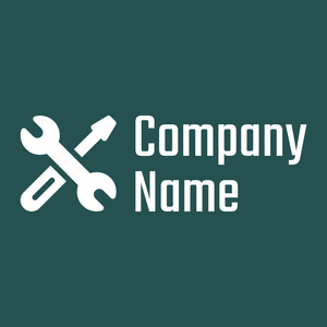 Support logo on a Teal Blue background - Costruzioni & Strumenti