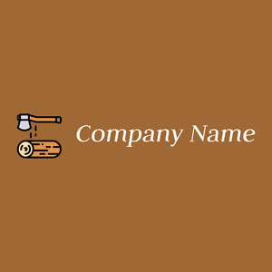 Wood logo on a Mai Tai background - Construcción & Herramientas