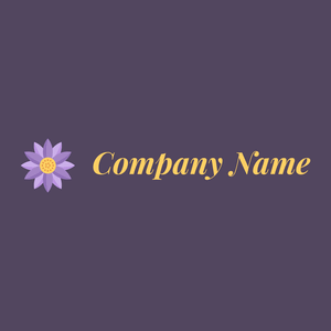 Flower logo on a Mulled Wine background - Agricultura