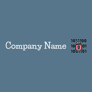 Padlock logo on a Kashmir Blue background - Internet