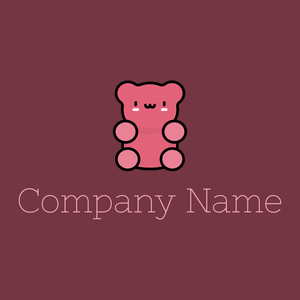 Gummy bear logo on a Merlot background - Categorieën