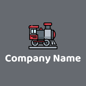 Locomotive logo on a Mid Grey background - Auto & Voertuig