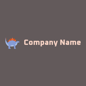 Stegosaurus logo on a Zambezi background - Tiere & Haustiere