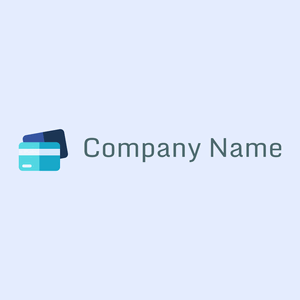 Light Sea Green Credit card on a Alice Blue background - Empresa & Consultantes