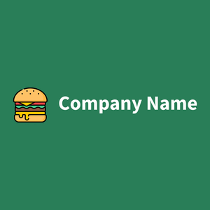 Grandis Cheese burger on a Sea Green background - Essen & Trinken