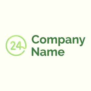 Neon logo on a Ivory background - Abstracto