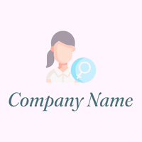 Gynecologist on a Lavender Blush background - Medizin & Pharmazeutik