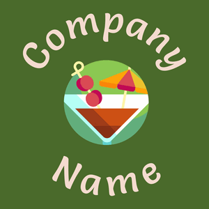 Manhattan logo on a Green Leaf background - Architektur