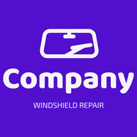 Purple windshield logo - Automotive & Vehicle