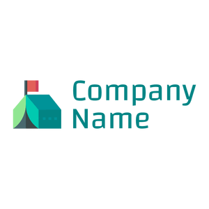 Tent logo on a White background - Abstracto