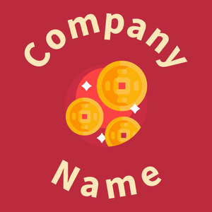 Selective Yellow Coin on a Brick Red background - Comida & Bebida