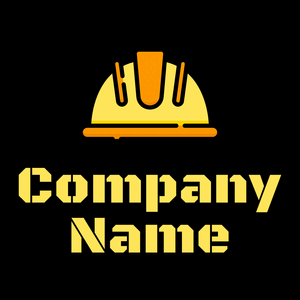 Helmet logo on a Black background - Construcción & Herramientas