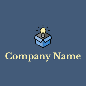 Think outside the box on a Chambray background - Inneneinrichtung
