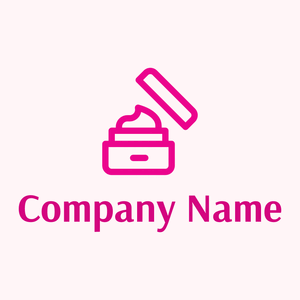 Lotion logo on a Lavender Blush background - Moda & Beleza
