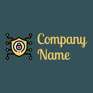 Shield logo on a Oracle background - Internet