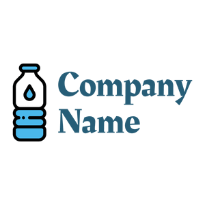 Bottle of water on a White background - Eten & Drinken