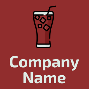 Dark Cola on a Guardsman Red background - Essen & Trinken