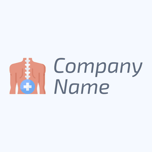 Orthopedics logo on a Alice Blue background - Hospital & Farmácia