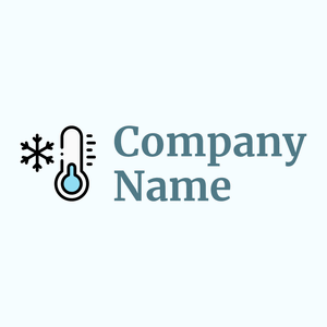 Black Temperature on a Azure background - Abstracto