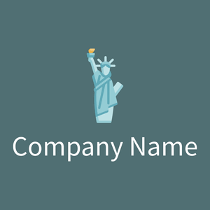 Statue of liberty on a William background - Architectuur