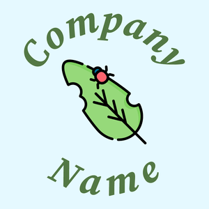 Insect logo on a Light Cyan background - Animali & Cuccioli