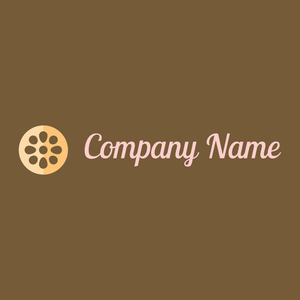Lotus logo on a Shingle Fawn background - Bloemist