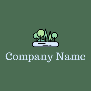 Lake logo on a Como background - Environnement & Écologie