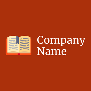 Open book on a Rust background - Educación
