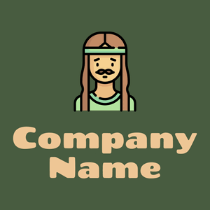 Hippie logo on a Tom Thumb background - Abstracto