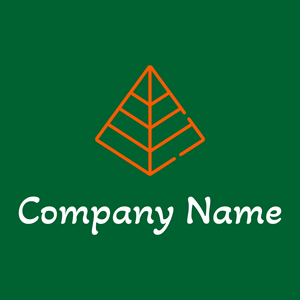 Pyramid chart logo on a Watercourse background - Abstrakt